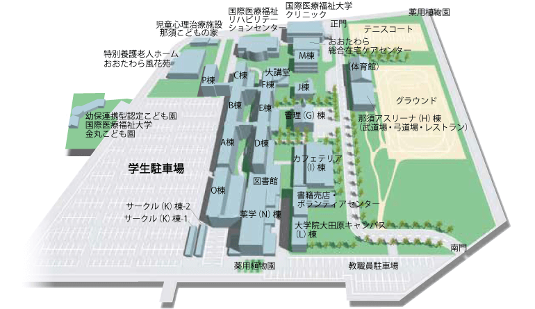 キャンパスマップ