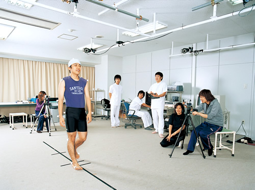 運動学実習（歩行）