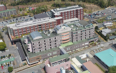 国際医療福祉大学病院の空撮